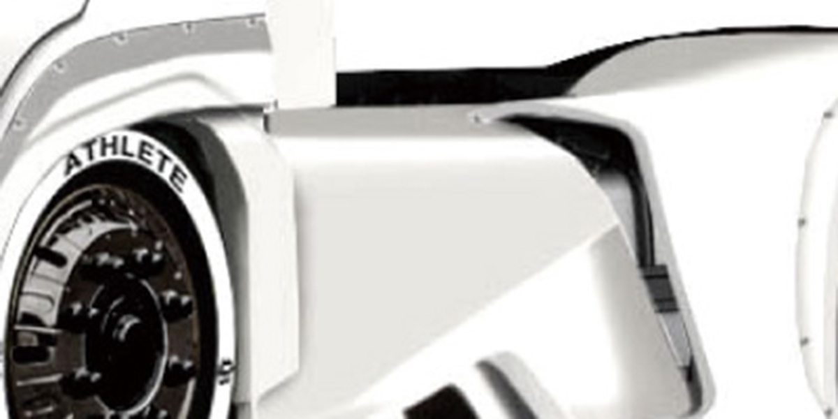 ②-2 サイドパネル（トレーラーヘッド） D尺(3500)