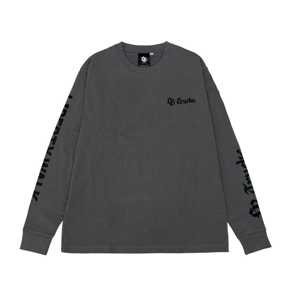 LB TRUCKS Long Sleeve Tee Gray - 画像 (2)