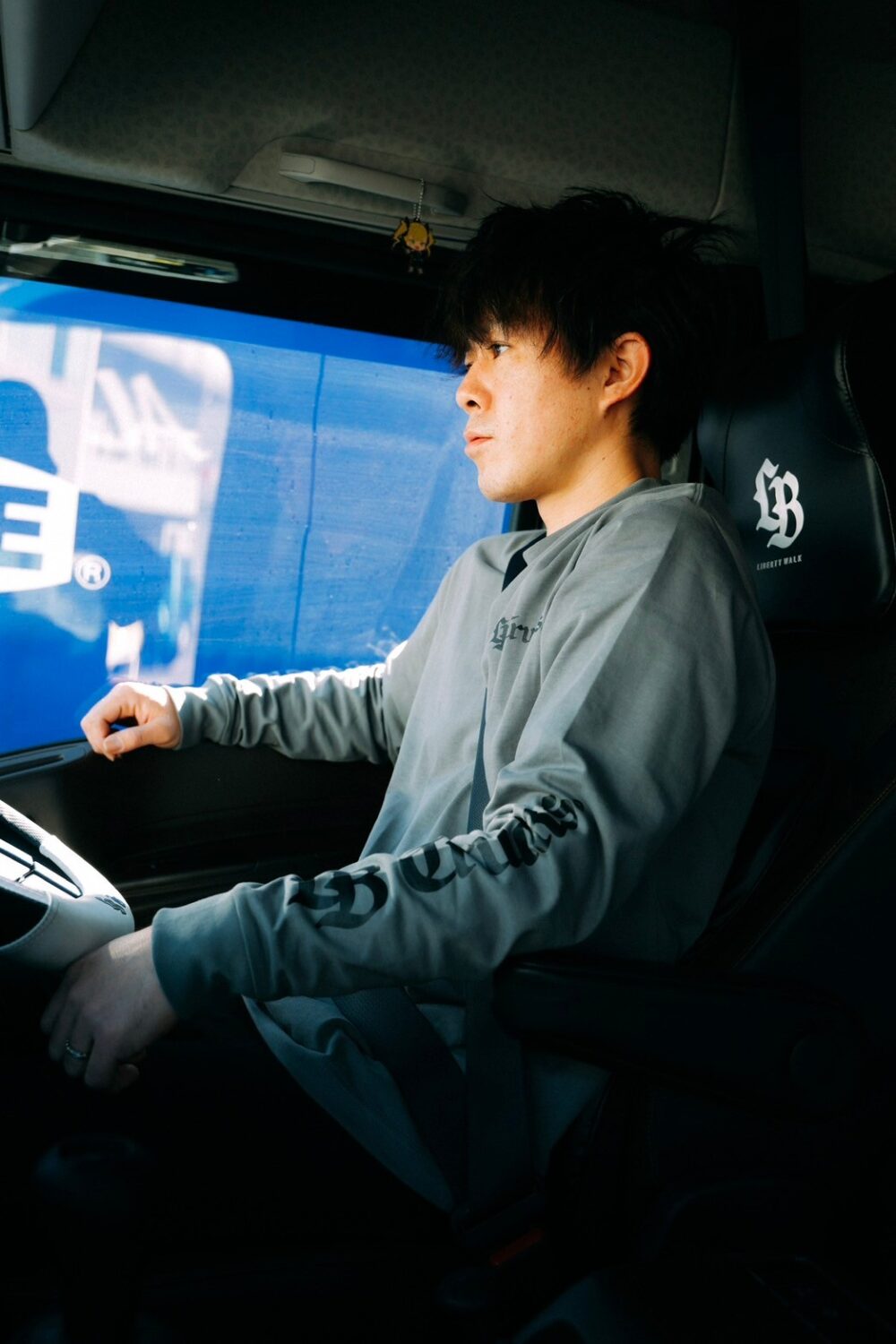 LB TRUCKS Long Sleeve Tee Gray - 画像 (13)