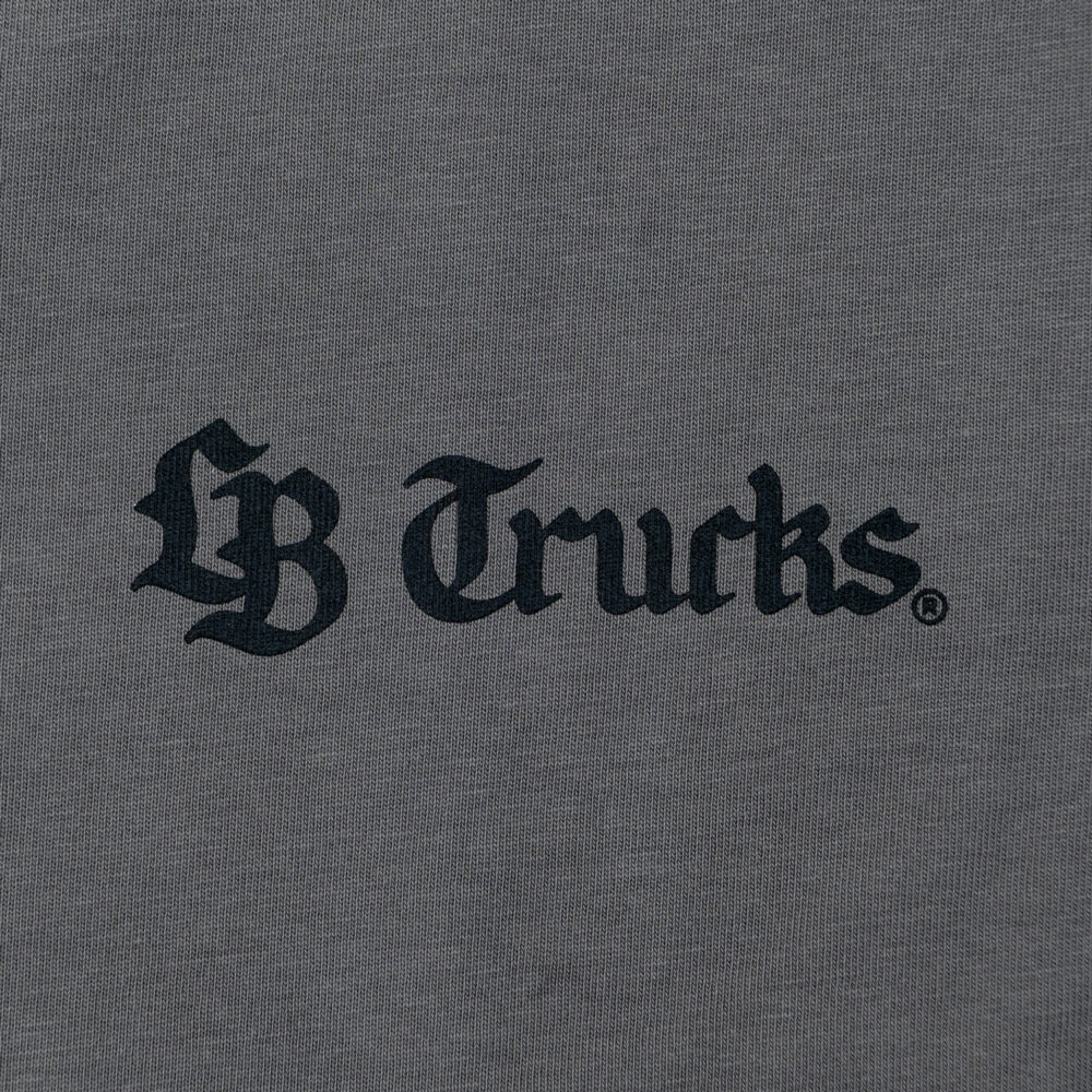 LB TRUCKS Long Sleeve Tee Gray - 画像 (4)