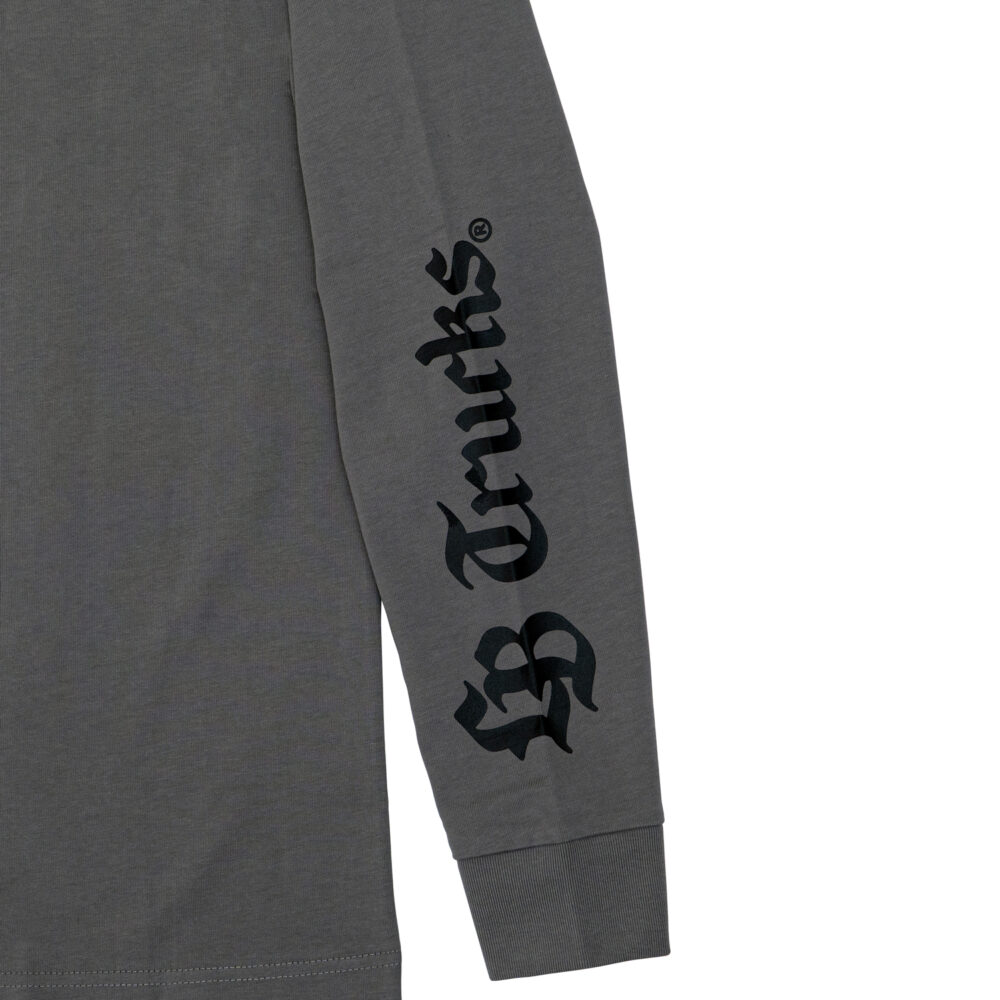 LB TRUCKS Long Sleeve Tee Gray - 画像 (6)